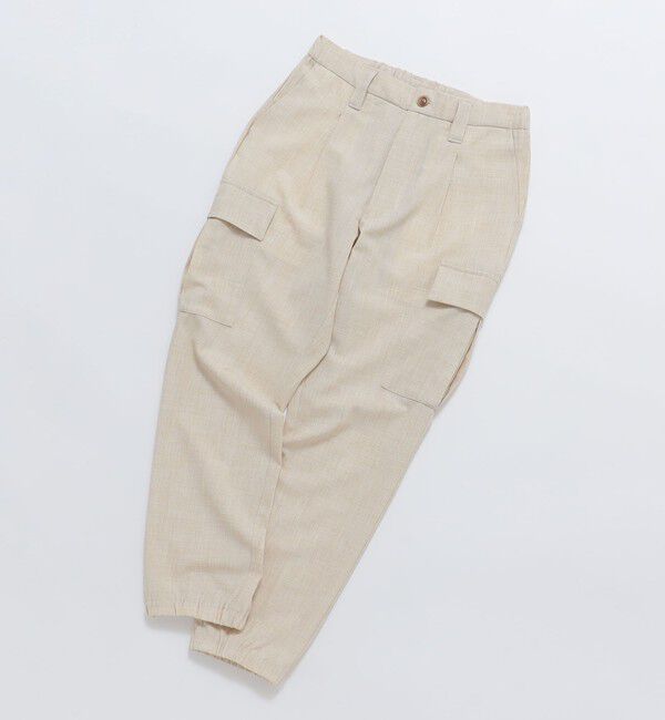 SHIPS Colors 「SHIPS Colors:〈洗濯機可能〉ストレッチ イージー カーゴ パンツ」|カーゴ|