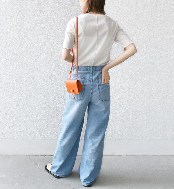 SHIPS for women「〈手洗い可能〉ドライ テレコ ショート スリーブ プルオーバー」|Tシャツ・カットソー|