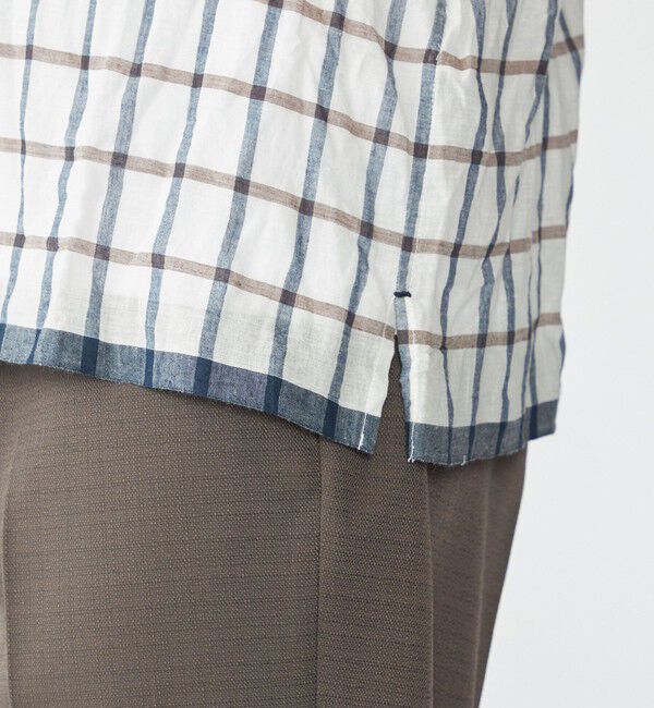 SHIPS「SHIPS: インディア レギュラーカラー ショートスリーブ シャツ」|シャツ・ブラウス|