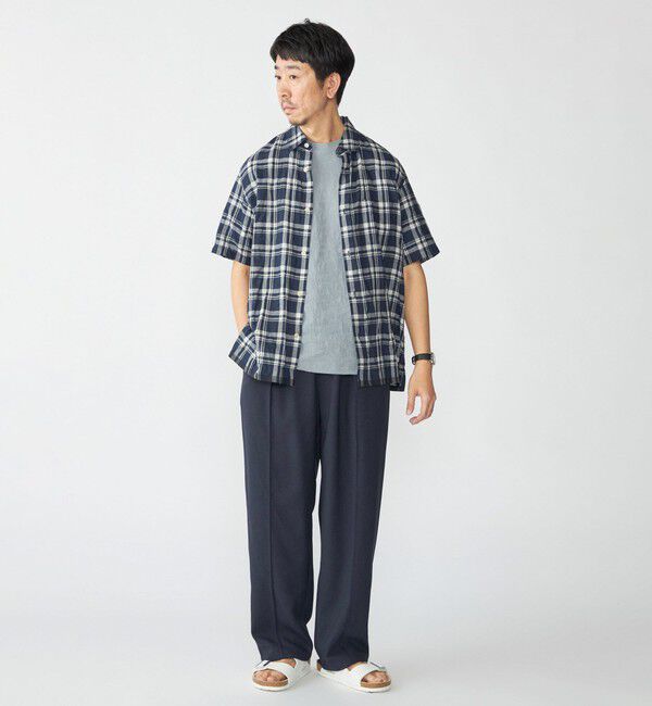 SHIPS「SHIPS: インディア レギュラーカラー ショートスリーブ シャツ」|シャツ・ブラウス|