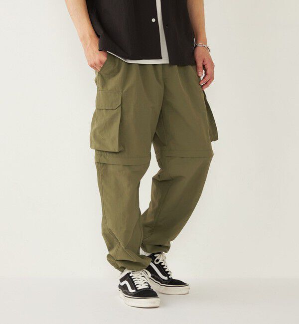 SHIPS Colors 「SHIPS Colors:〈洗濯機可能〉コンバーチブル パンツ」|カーゴ|