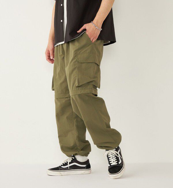 SHIPS Colors 「SHIPS Colors:〈洗濯機可能〉コンバーチブル パンツ」|カーゴ|