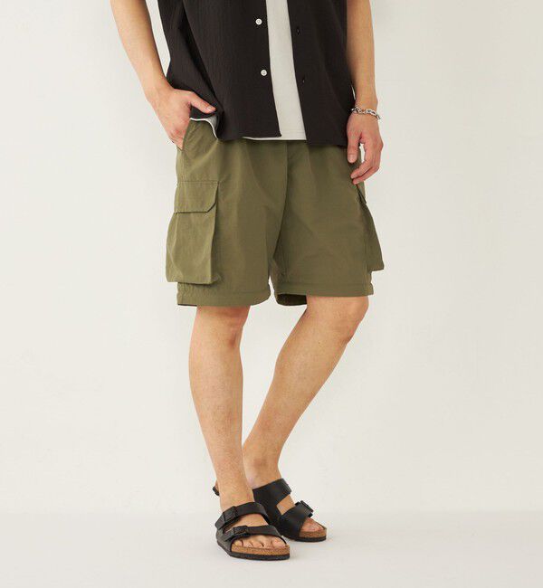 SHIPS Colors 「SHIPS Colors:〈洗濯機可能〉コンバーチブル パンツ」|カーゴ|