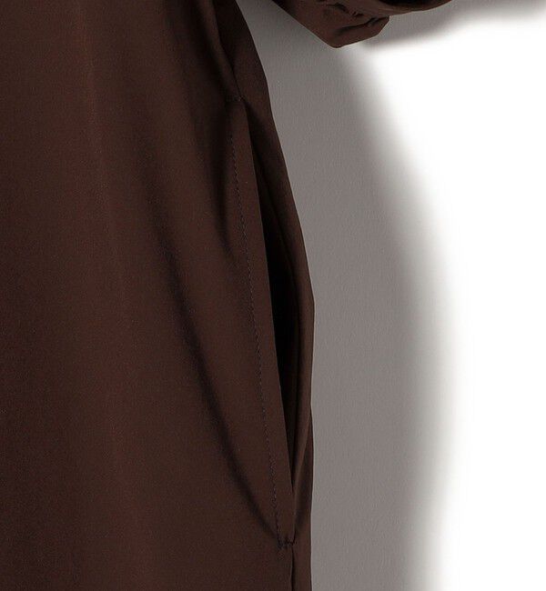 SHIPS for women「〈接触冷感 / 撥水加工〉TEX BRID(R)タフタ ギャザー ワンピース」|ワンピース|