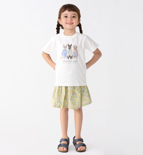SHIPS Colors 「さかがみ家&times;SHIPS KIDS:80～130cm / コラボ プリント Tシャツ◇」|Tシャツ・カットソー|