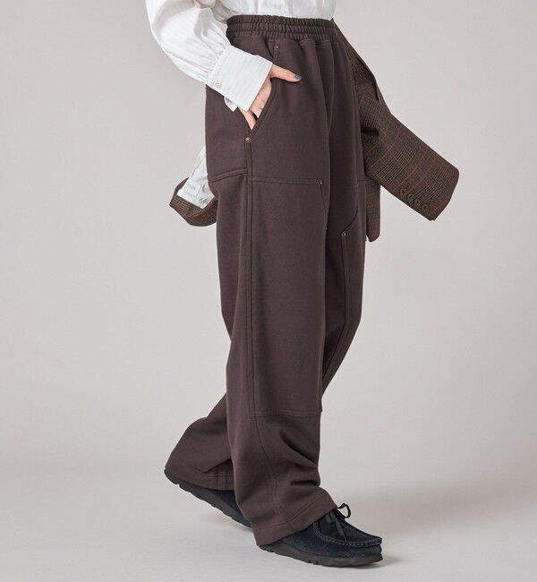 SHIPS for women「SHIPS NINE CASE:〈洗濯機可能〉裏毛 ダブルニー パンツ」|その他|