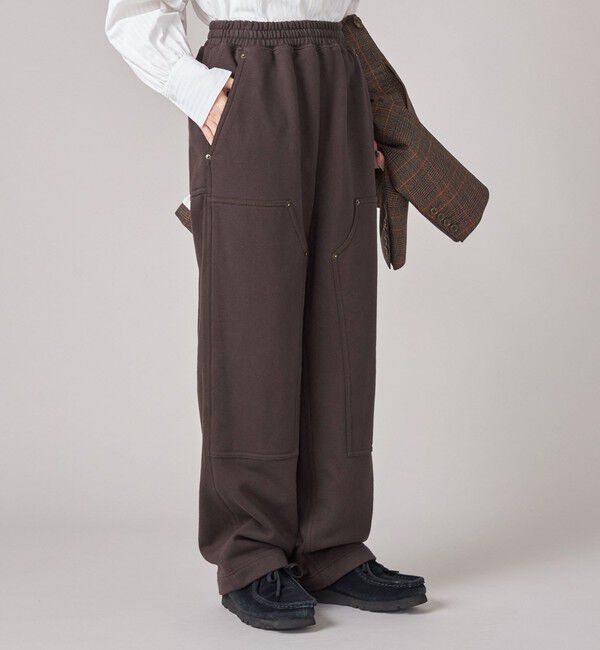 SHIPS for women「SHIPS NINE CASE:〈洗濯機可能〉裏毛 ダブルニー パンツ」|その他|