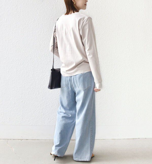 SHIPS for women「レイヤード ライク ヘンリーネック プルオーバー」|Tシャツ・カットソー|