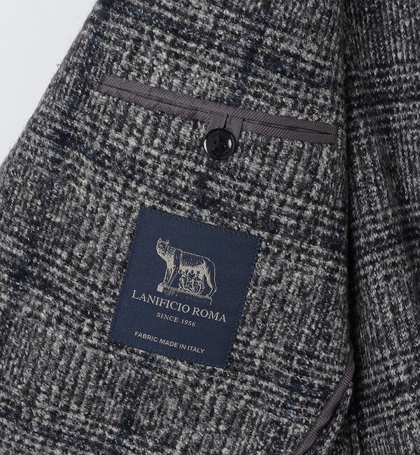 SHIPS「SHIPS: 〈FUNCTION〉ANIFICIO ROMA グレンチェック ジャケット」|テーラードジャケット|