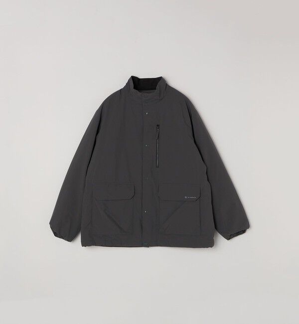 SHIPS any「SHIPS any:〈撥水/防風等〉多機能 中綿 2トーン スタンド ブルゾン 25AW◇」|ダウン|