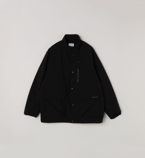 SHIPS any「SHIPS any:〈撥水/防風等〉多機能 中綿 2トーン スタンド ブルゾン 25AW◇」|ダウン|