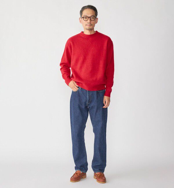 SHIPS「SHIPS: 5ゲージ ヤク ブレンド クルーネック ニット」|ニット・セーター|