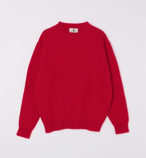 SHIPS「SHIPS: 5ゲージ ヤク ブレンド クルーネック ニット」|ニット・セーター|