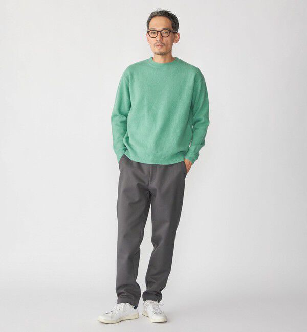 SHIPS「SHIPS: 5ゲージ ヤク ブレンド クルーネック ニット」|ニット・セーター|