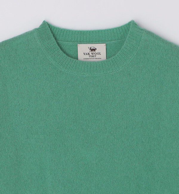 SHIPS「SHIPS: 5ゲージ ヤク ブレンド クルーネック ニット」|ニット・セーター|