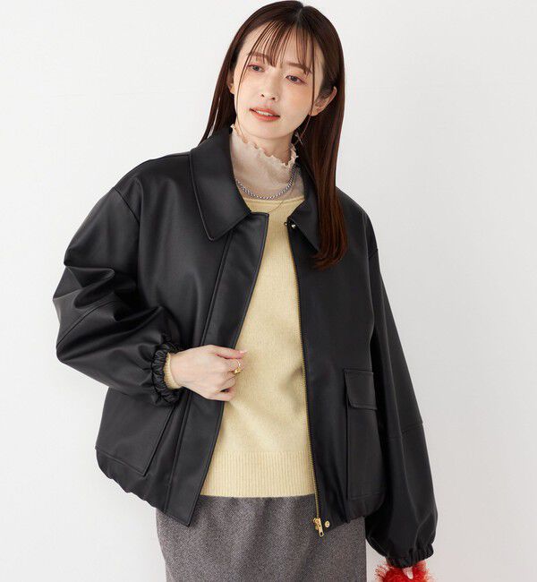 SHIPS Colors 「SHIPS Colors:バイカー ジャケット」|ライダースジャケット|