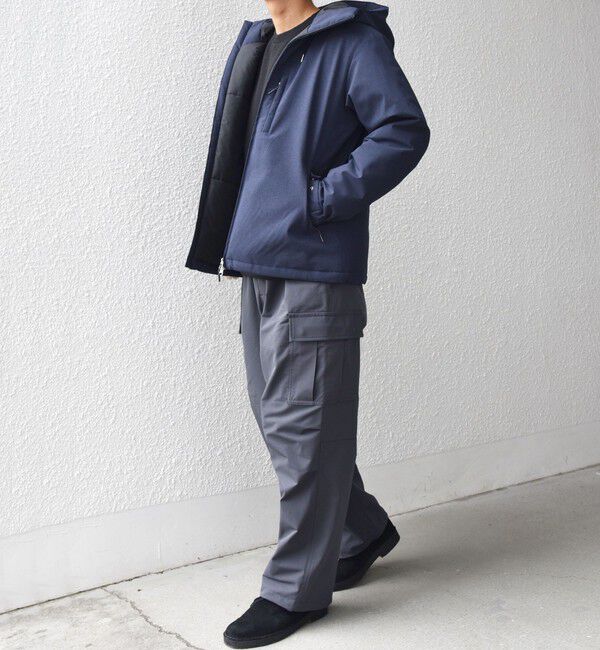 SHIPS any「SHIPS any:〈洗濯機可能〉裏起毛 ウォーム スマート ワイド イージー カーゴ パンツ◇」|カーゴ|