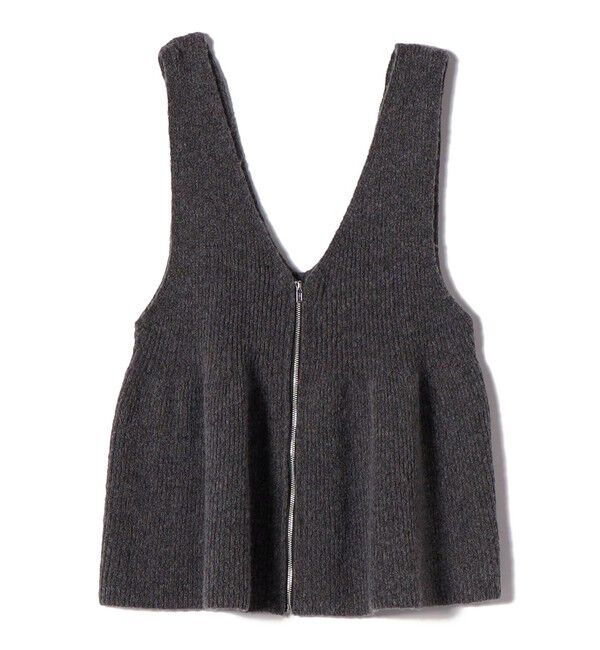 SHIPS Colors 「SHIPS Colors:〈手洗い可能〉ジップ ビスチェ &times; ボーダー ニット セット◇」|ニット・セーター|