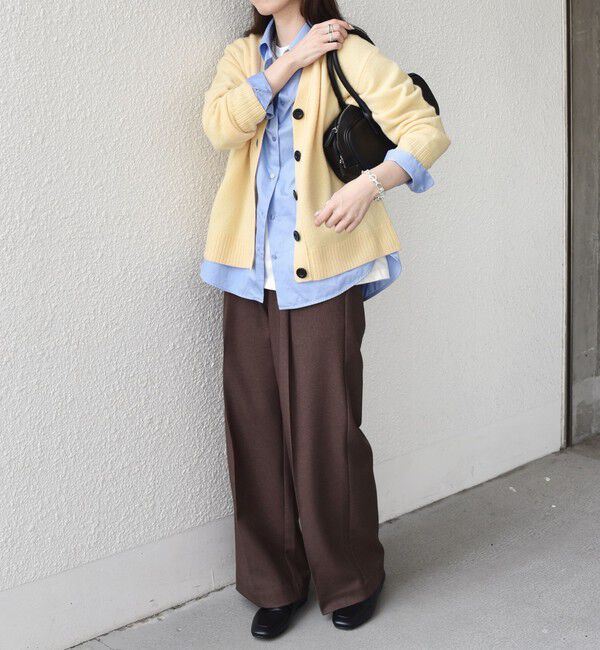 SHIPS Colors 「SHIPS Colors:〈手洗い可能〉CASHMILE(R) Vネック カーディガン」|カーディガン|