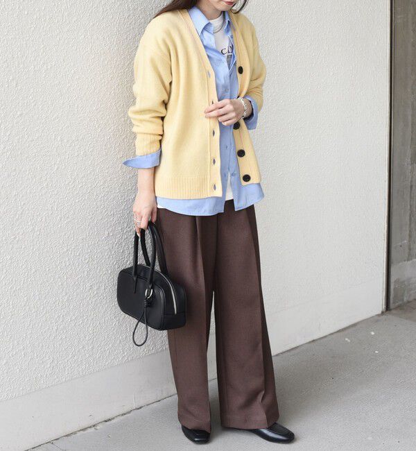 SHIPS Colors 「SHIPS Colors:〈手洗い可能〉CASHMILE(R) Vネック カーディガン」|カーディガン|