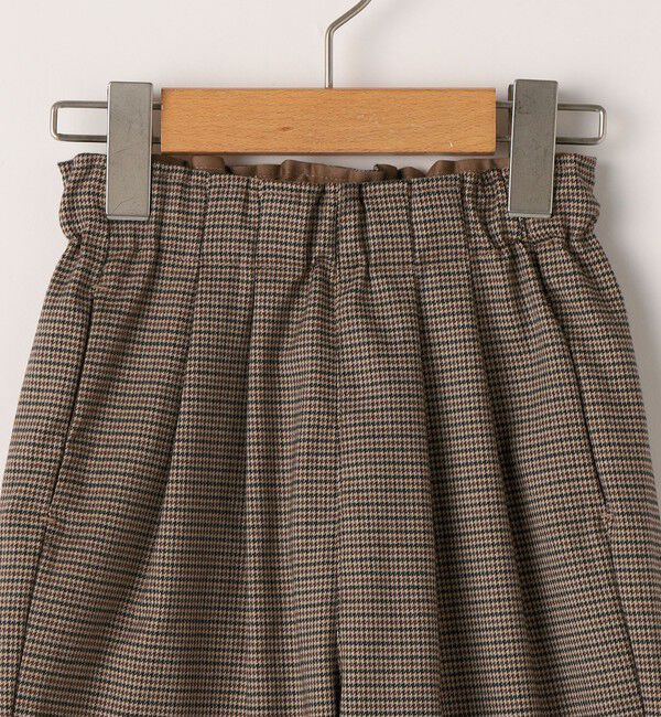 SHIPS KIDS「SHIPS KIDS:90cm /千鳥柄 チェック タック パンツ」|その他|