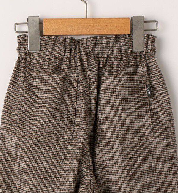 SHIPS KIDS「SHIPS KIDS:90cm /千鳥柄 チェック タック パンツ」|その他|