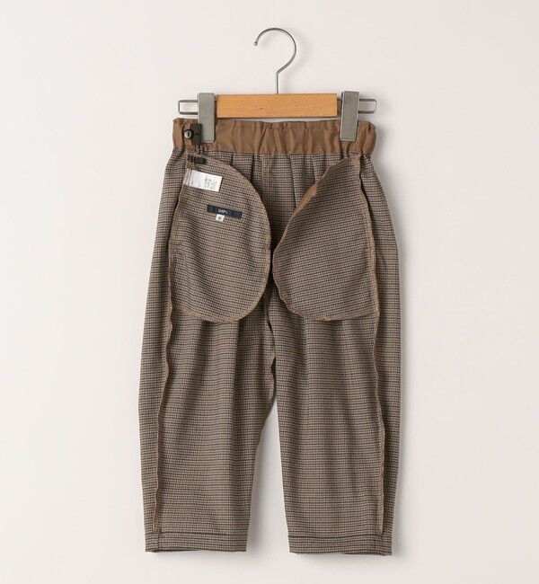 SHIPS KIDS「SHIPS KIDS:90cm /千鳥柄 チェック タック パンツ」|その他|