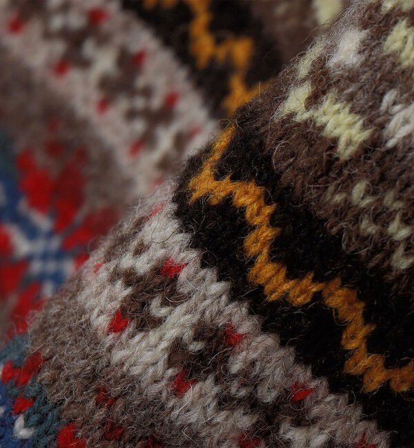 SHIPS「JAMIESONS KNITWEAR: FAIRISLE VEST」|ベスト・ジレ|