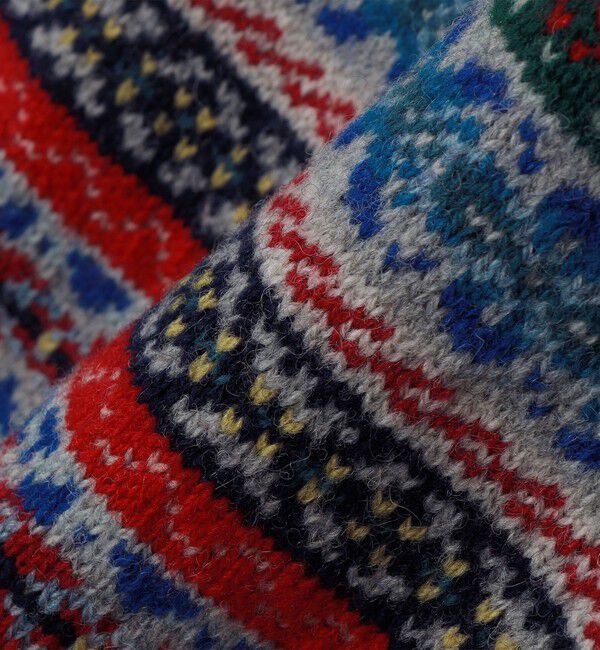 SHIPS「JAMIESONS KNITWEAR: FAIRISLE VEST」|ベスト・ジレ|