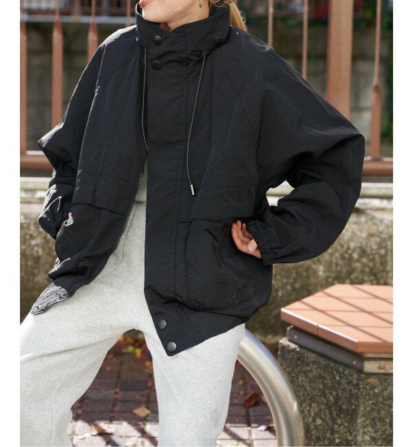 OUTDOOR PRODUCTS Usual Things「アスレチックブルゾン」|ブルゾン・スタジャン|ブラック