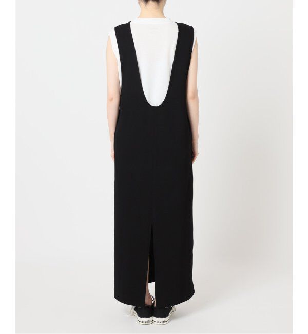 OUTDOOR PRODUCTS Usual Things「前後2WAY コットンWフェイスジャージージャンパースカート」|ワンピース|