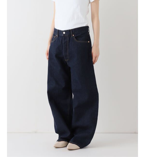 OUTDOOR PRODUCTS Usual Things「ULTデニムミッドライズルーズ5PKT」|デニム|