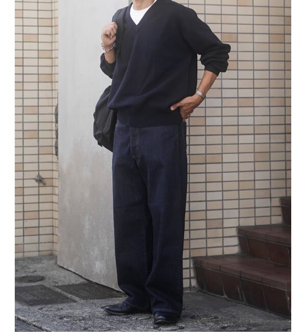 OUTDOOR PRODUCTS Usual Things「ULTデニムミッドライズルーズ5PKT」|デニム|