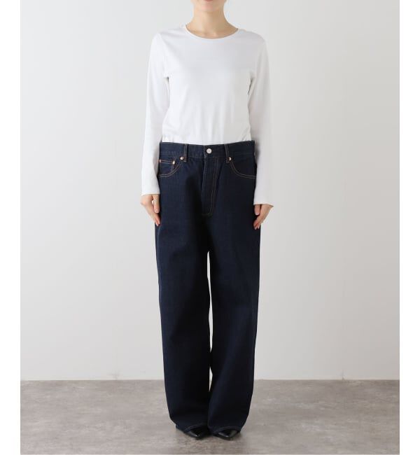 OUTDOOR PRODUCTS Usual Things「ULTデニムミッドライズルーズ5PKT」|デニム|