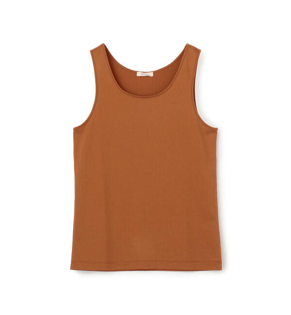 DES PRES「スビンコットン タンクトップ」|タンクトップ|47 ブラウン