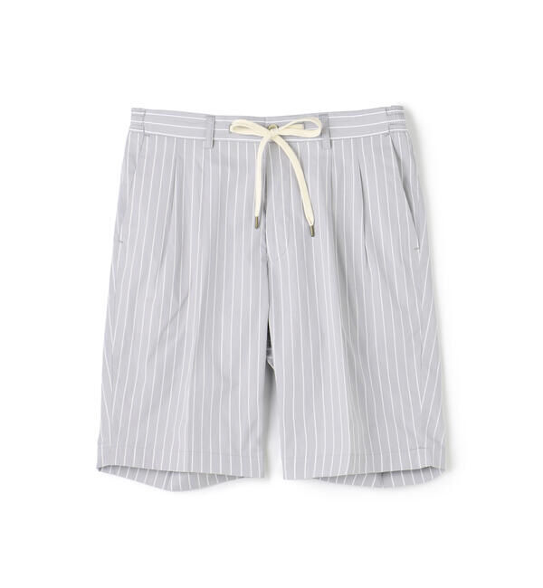 TOMORROWLAND MENS「コンパクトポプリン 2プリーツイージーショーツ」|その他|16 グレー系