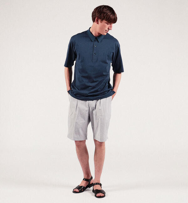 TOMORROWLAND MENS「コンパクトポプリン 2プリーツイージーショーツ」|その他|