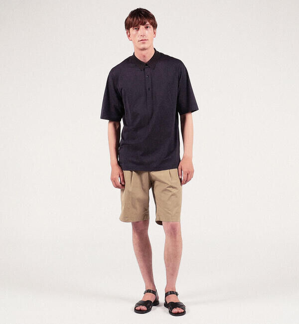 TOMORROWLAND MENS「コンパクトポプリン 2プリーツイージーショーツ」|その他|