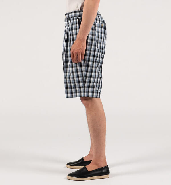 TOMORROWLAND MENS「コンパクトポプリン 2プリーツイージーショーツ」|その他|