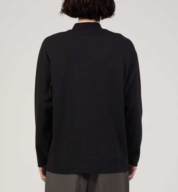 TOMORROWLAND MENS「スビンスムース モックネックロングスリーブカットソー」|Tシャツ・カットソー|