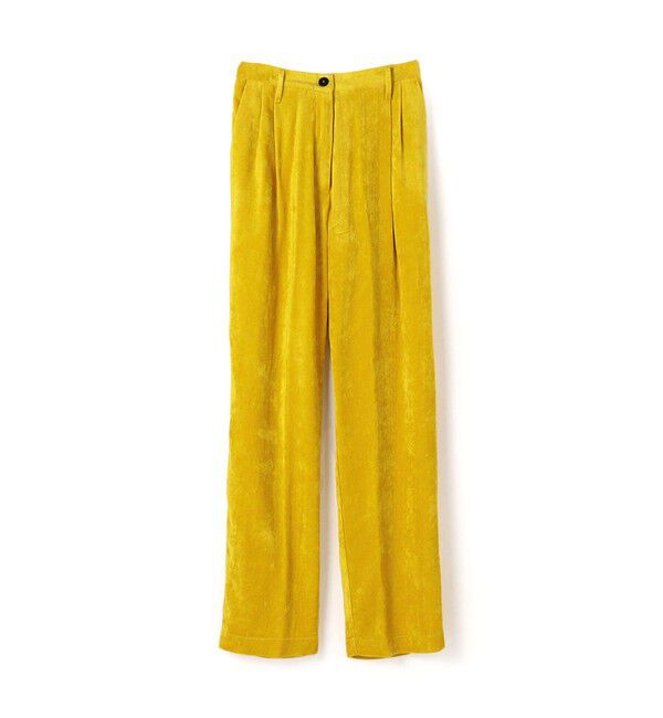 TOMORROWLAND BUYING WEAR「forte_forte レーヨン ワイドパンツ」|その他|23 イエロー