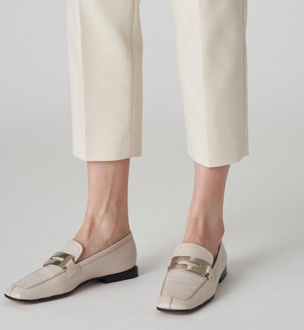 Ballsey「ハイカウントダブルクロス テーパードパンツ」|スラックス|