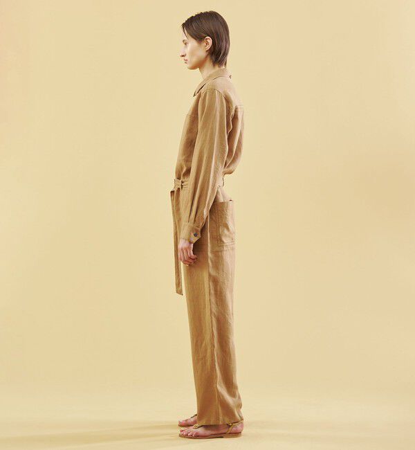 GALERIE VIE「フレンチリネン ジャンプスーツ」|オールインワン|