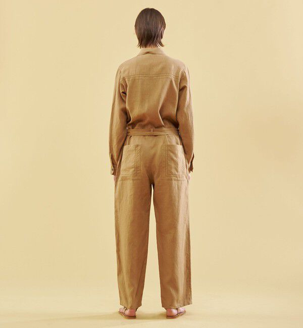 GALERIE VIE「フレンチリネン ジャンプスーツ」|オールインワン|