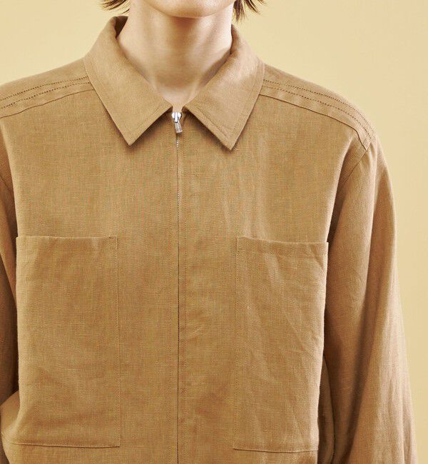 GALERIE VIE「フレンチリネン ジャンプスーツ」|オールインワン|