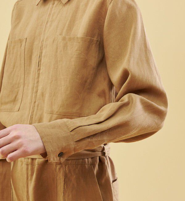 GALERIE VIE「フレンチリネン ジャンプスーツ」|オールインワン|