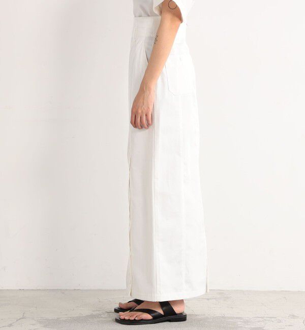 Edition「ポリエステルコットン ペンシルスカート」|スカート|