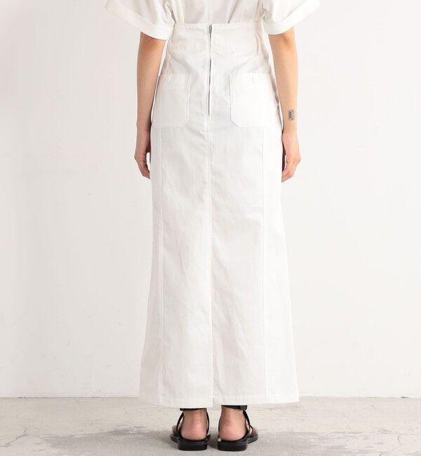 Edition「ポリエステルコットン ペンシルスカート」|スカート|