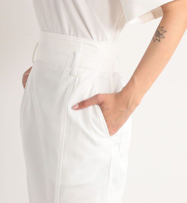 Edition「ポリエステルコットン ペンシルスカート」|スカート|