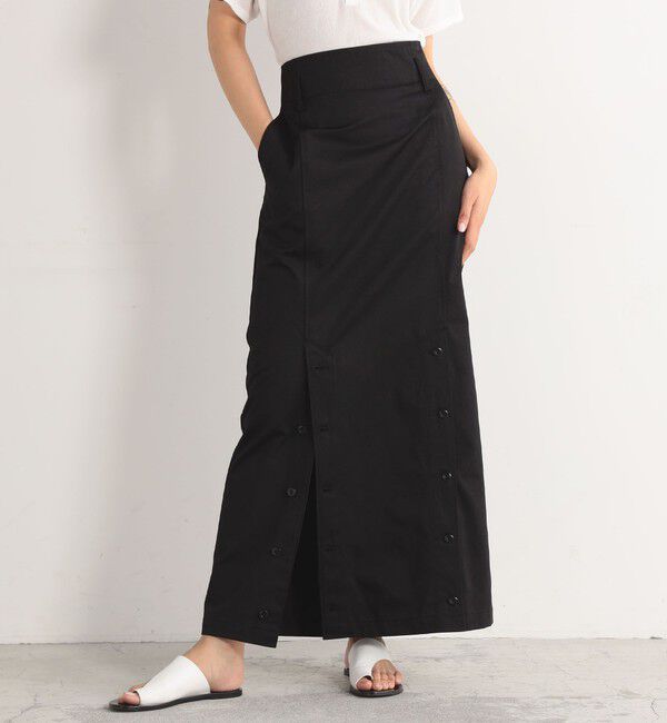Edition「ポリエステルコットン ペンシルスカート」|スカート|